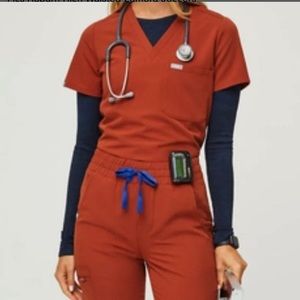 Figs Auburn Small Catarina One Pocket / Small Petite Zamora